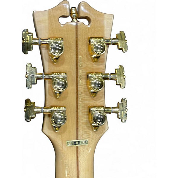 Used D'Angelico DELUXE BEDFORD Black Solid Body Electric Guitar