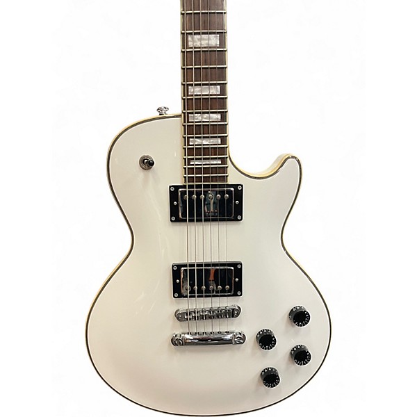 Used D'angelico Premier SD Alpine White Solid Body Electric Guitar