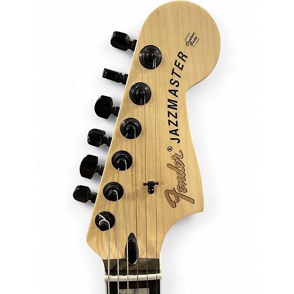 Used Fender Jim Root Signature Jazzmaster White Solid Body Electric Guitar