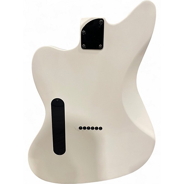 Used Fender Jim Root Signature Jazzmaster White Solid Body Electric Guitar