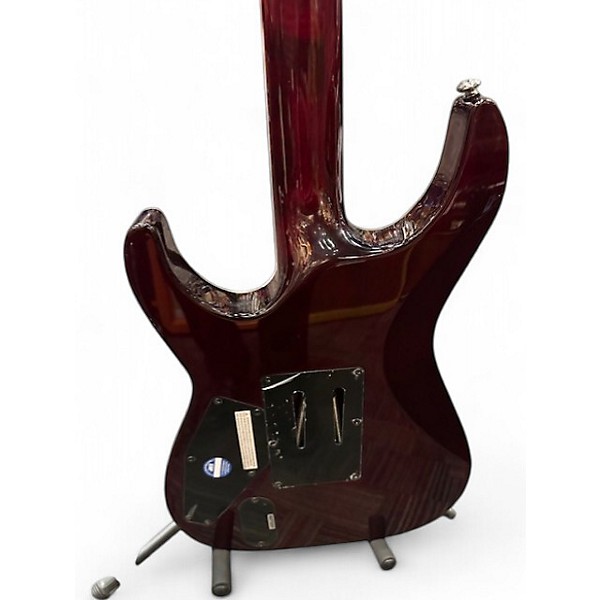 Used ESP LTD MH1000 Crimson Red Trans Solid Body Electric Guitar