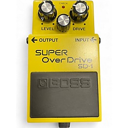 Used BOSS SD1 Super Overdrive Effect Pedal