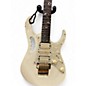 Used 2005 Ibanez JEM7V Steve Vai Signature White Solid Body Electric Guitar