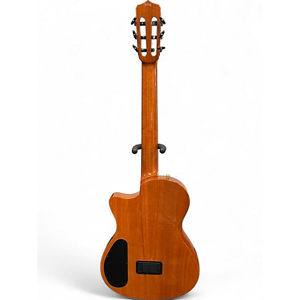 Used Cordoba STAGE Crimson Red Trans Classical Acoustic Electric Guitar