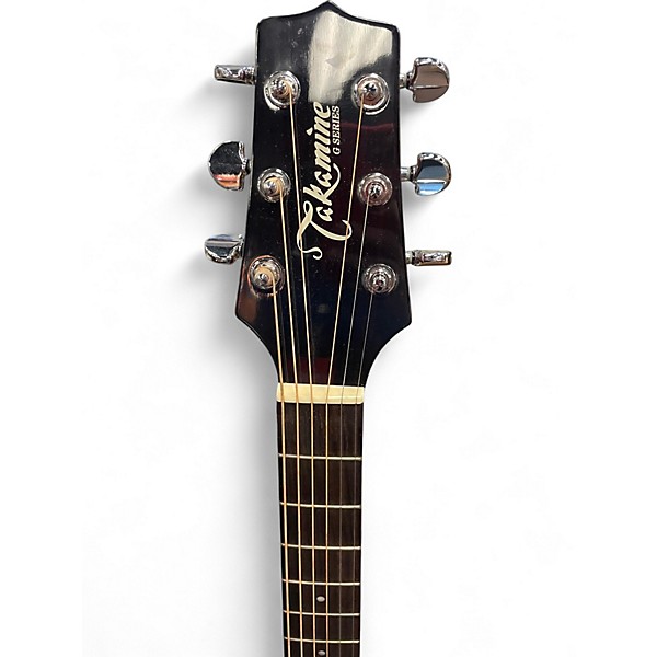 Used Takamine G SERIES Yellow Acoustic Guitar