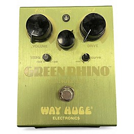 Used Way Huge Electronics WHE202 Green Rhino Overdrive Effect Pedal