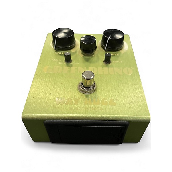 Used Way Huge Electronics WHE202 Green Rhino Overdrive Effect Pedal