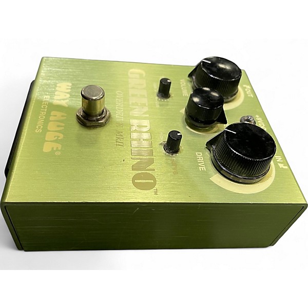 Used Way Huge Electronics WHE202 Green Rhino Overdrive Effect Pedal