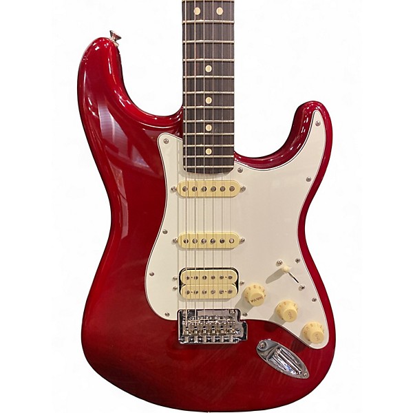 Used Fender Player II Stratocaster Chambered Mahogany HSS Transparent Red Solid Body Electric Guitar