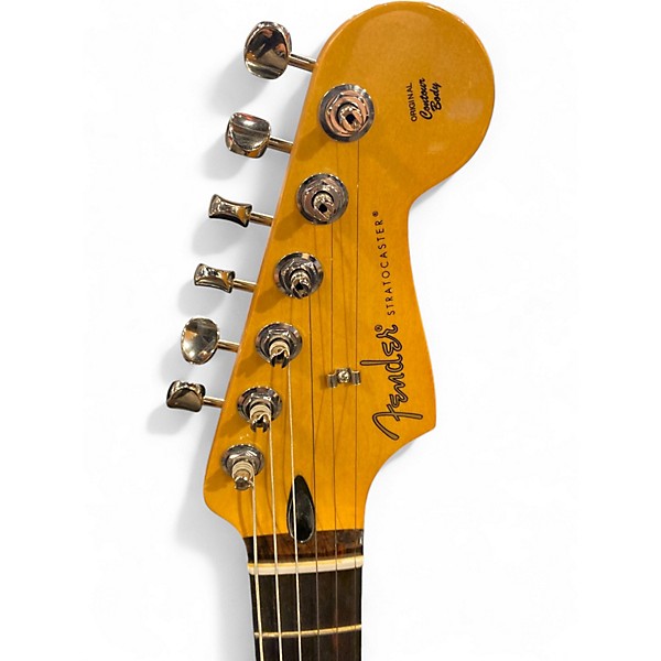 Used Fender Player II Stratocaster Chambered Mahogany HSS Transparent Red Solid Body Electric Guitar