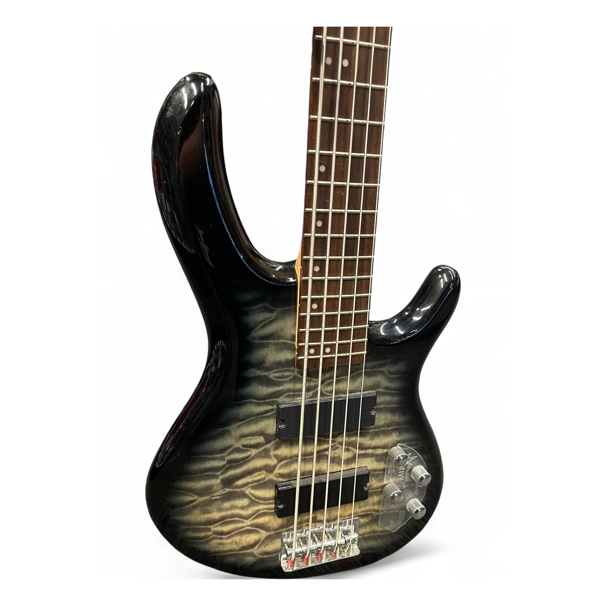 CORT ACTION エレキベース グリーン Used Cort Action V DLX Green Burst Electric Bass Guitar