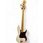 Used 2021 Fender American Professional II Precision Bass Antique White Electric Bass Guitar thumbnail