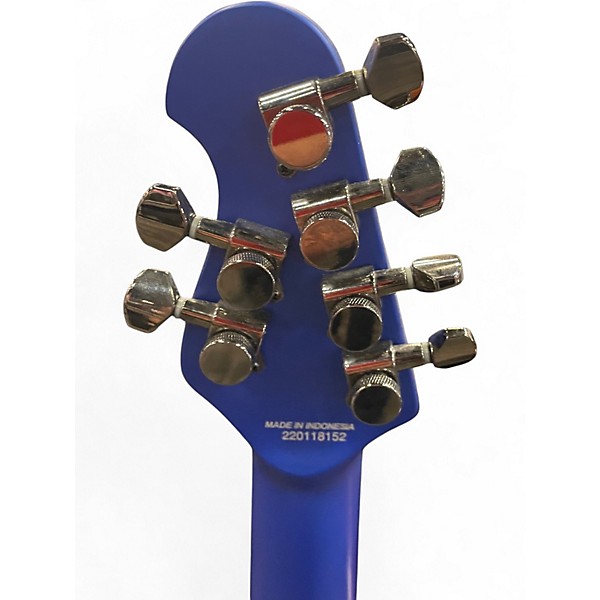 Used Sterling by Music Man MAJ100 Purple Solid Body Electric Guitar