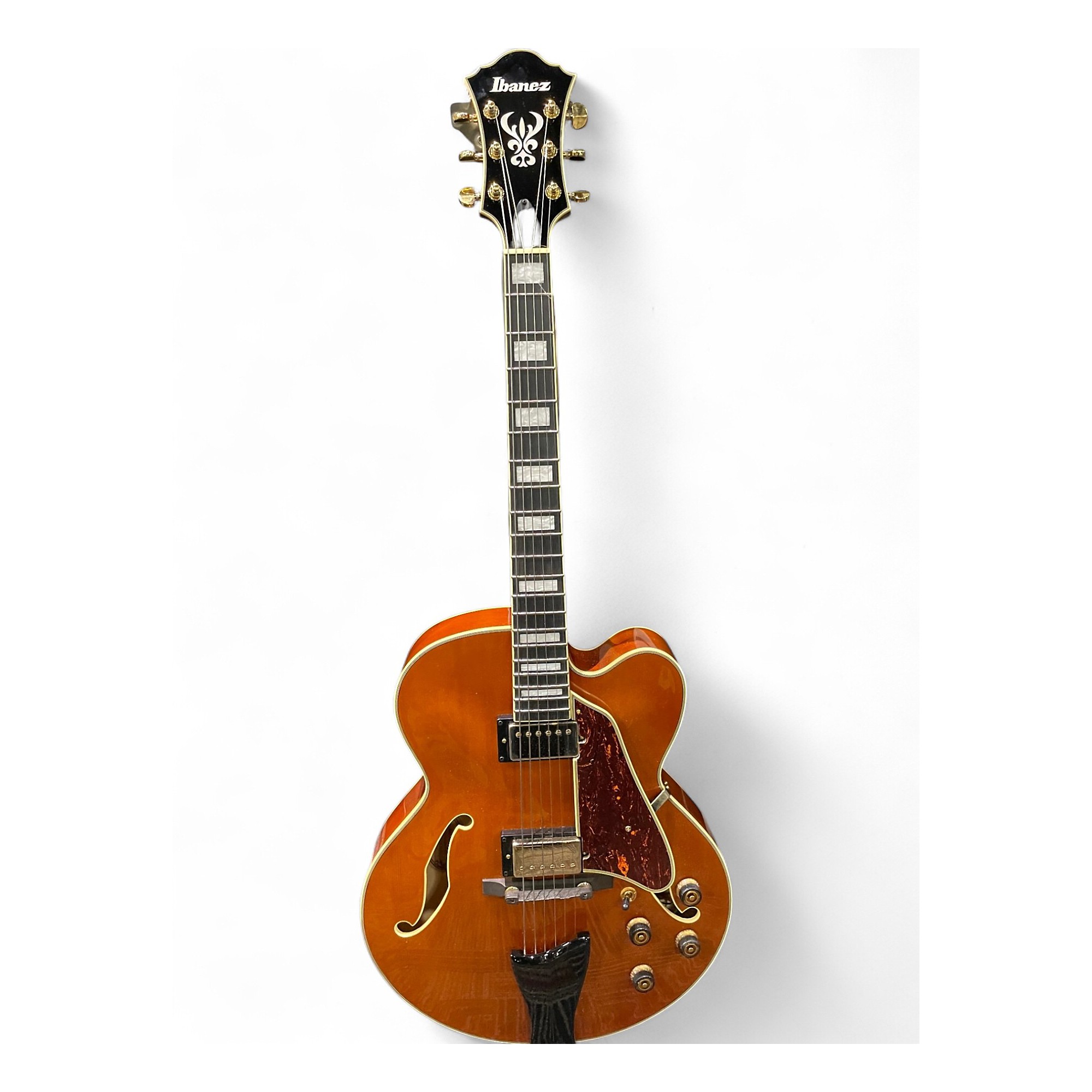 Used Ibanez AF95-DA Amber Hollow Body Electric Guitar Amber