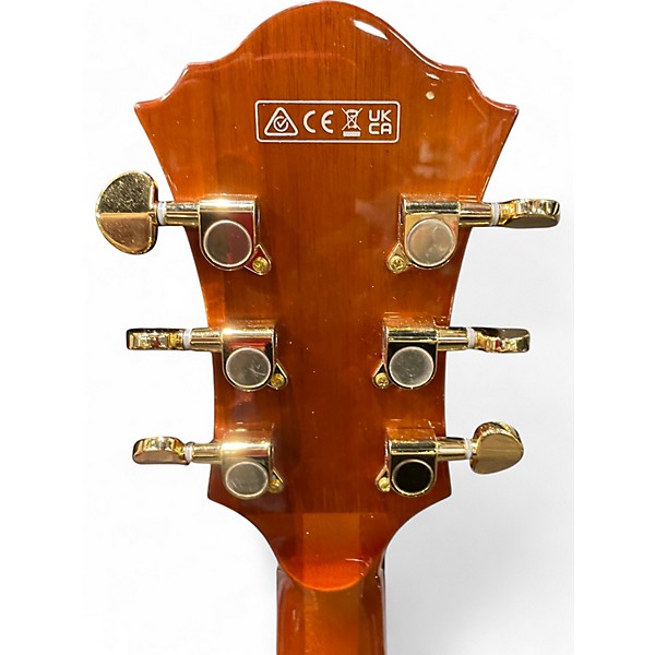 Used Ibanez AF95-DA Amber Hollow Body Electric Guitar Amber