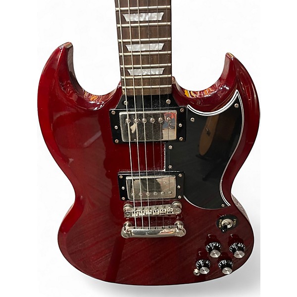Used Epiphone SG Pro red Solid Body Electric Guitar red
