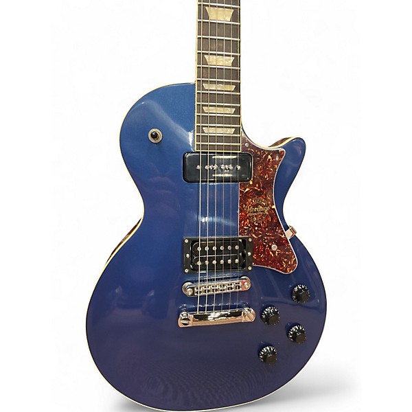 Used 2024 Heritage Custom Core CCH150WR  Midnight Blue Solid Body Electric Guitar