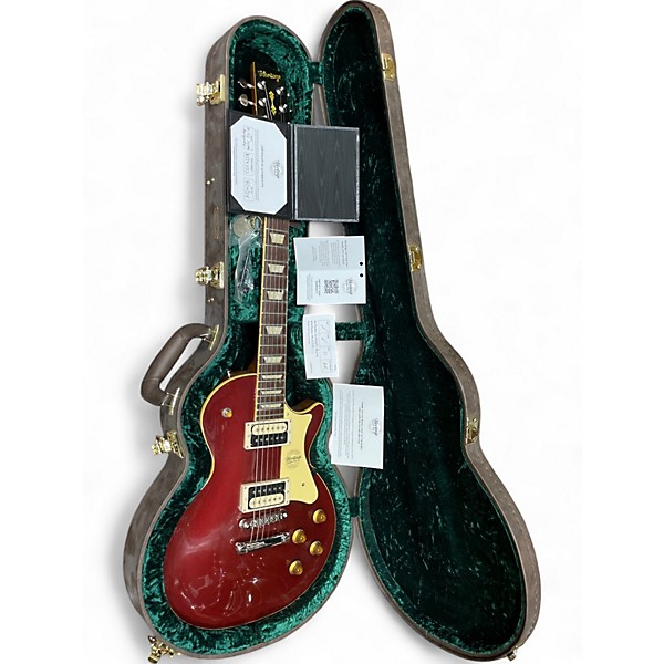 Used 2024 Heritage Custom Shop Factory Special H-150 Plain Top Burgundy Solid Body Electric Guitar