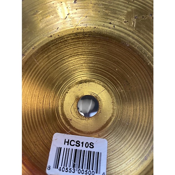 Used MEINL 10in HCS Splash Cymbal