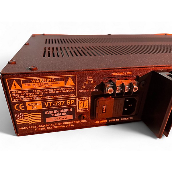 Used Avalon VT737SP Class A Mono Tube Microphone Preamp