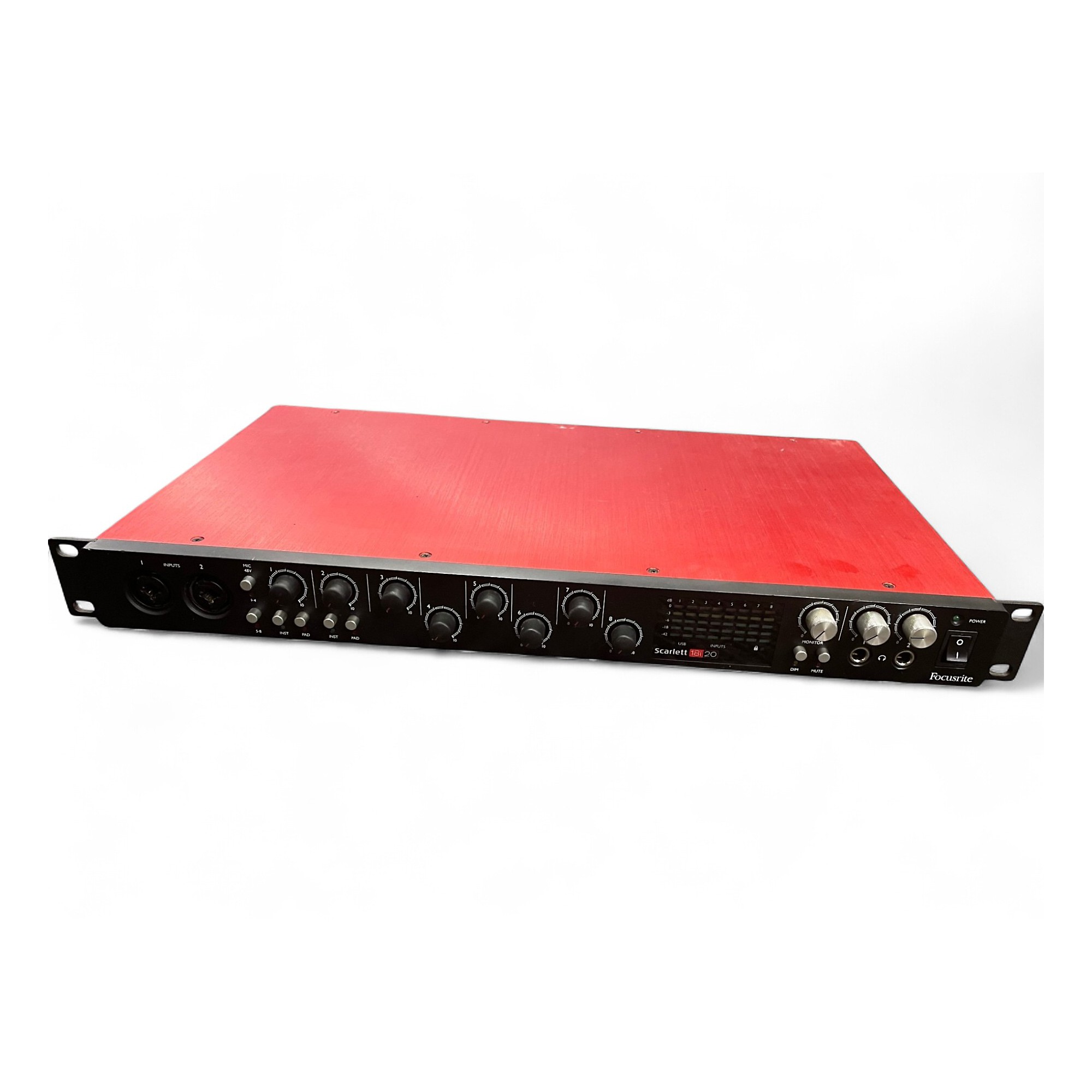 【2Uラック付】Focusrite Scarlett 18i20 G2 Focusrite Scarlett 2nd Generation 18i20 USB Audio Interface