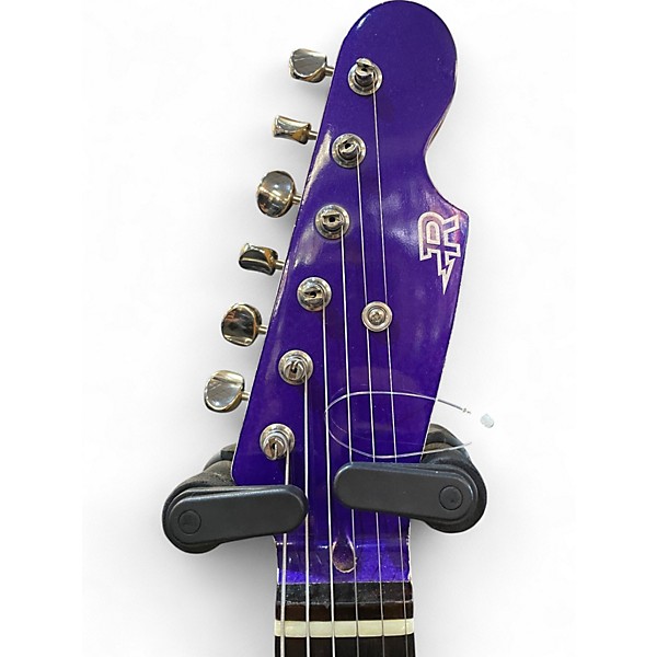 Used Redeemed Guitars Deville Purple Solid Body Electric Guitar