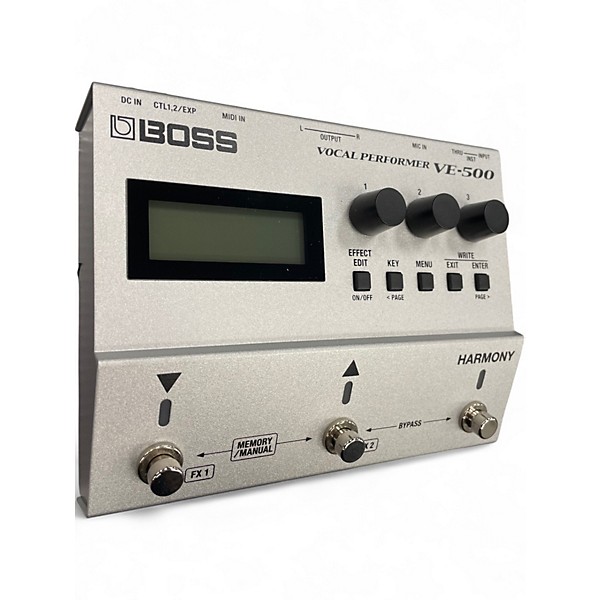 Used BOSS VE500 Vocal Performer Vocal Processor | Guitar Center