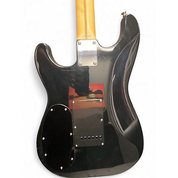 Used 2005 Fender STRATOCASTER AERODYNE CIJ MODEL #2 Black Solid Body Electric Guitar