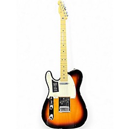 Used Fender Player Telecaster 3 Color Sunburst Solid Body Electric Guitar