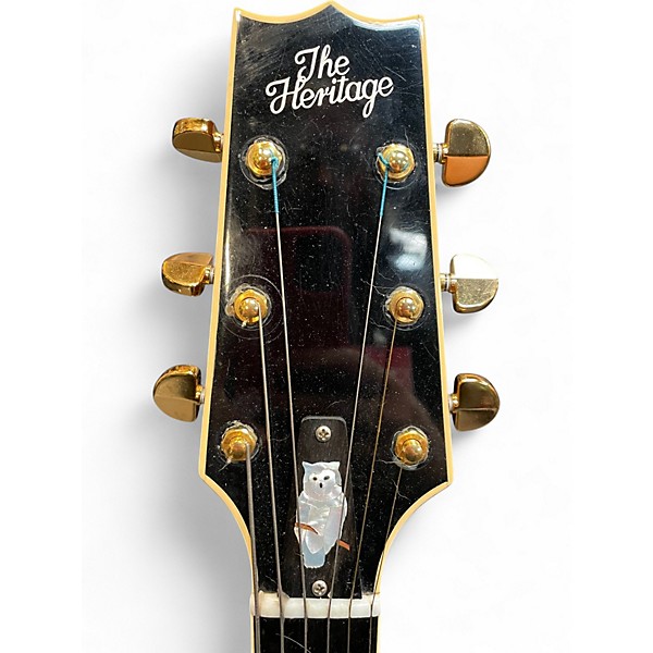 Vintage 1992 Heritage H-575 Natural Hollow Body Electric Guitar