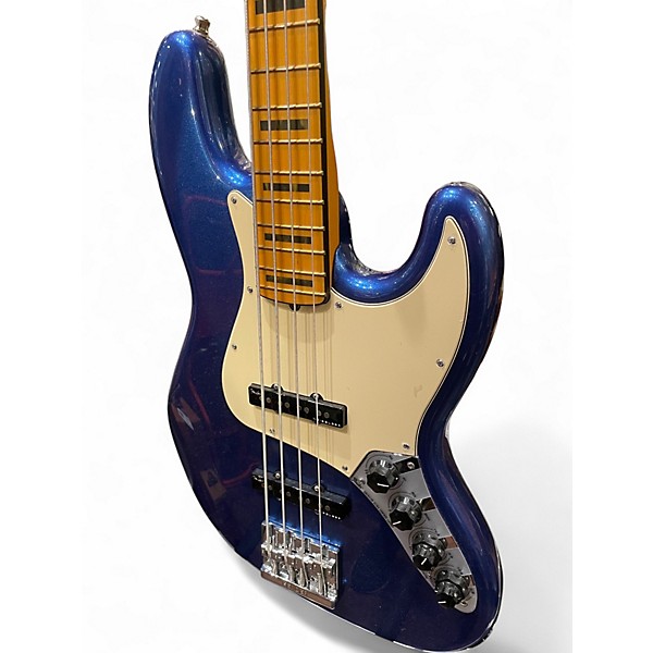 Used Fender American Ultra Jazz Bass COBALT BLUE Electric Bass Guitar