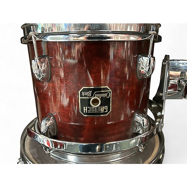 Used Gretsch Drums 6 Piece Catalina Birch Wine Red Drum Kit