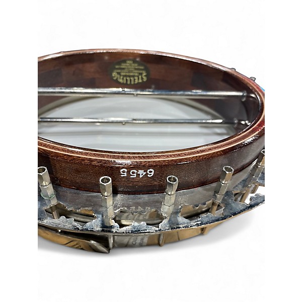 Used Stelling RED FOX TRANS BROWN Banjo