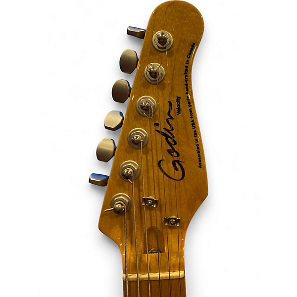 Used Godin Velocity natural burst Solid Body Electric Guitar