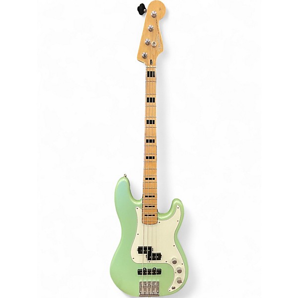 Used Fender Deluxe Precision Bass Special Surf Pearl Electric Bass Guitar