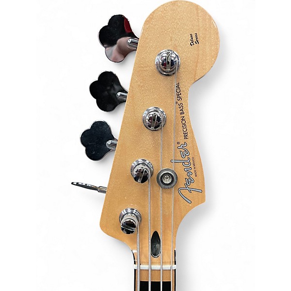Used Fender Deluxe Precision Bass Special Surf Pearl Electric Bass Guitar