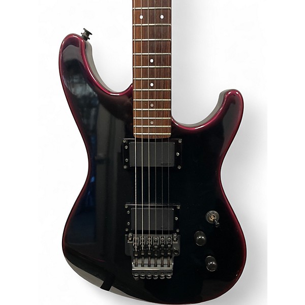 Vintage 1987 Ibanez ROADSTAR SERIES II DARK WINE Solid Body Electric Guitar