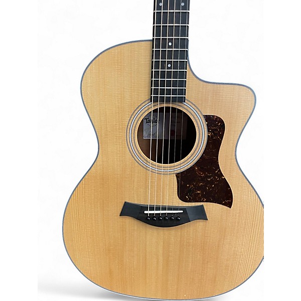 Used Taylor 214CE Koa Natural Acoustic Electric Guitar