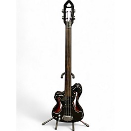 Used Eastwood EUB-1 Left Handed Sunburst Electric Bass Guitar