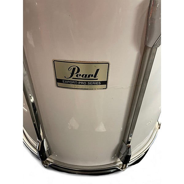 Used Pearl 4 Piece EXPORT PRO SERIES WHITE Drum Kit