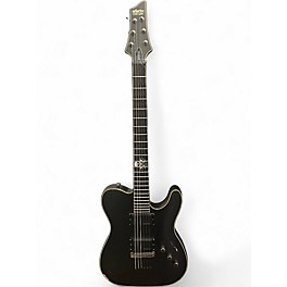 Used Schecter Guitar Research BLACKJACK SLS Black Solid Body Electric Guitar