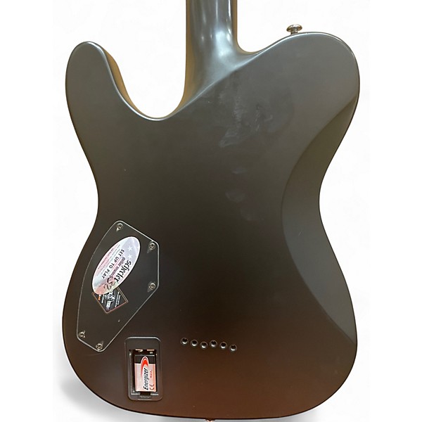 Used Schecter Guitar Research BLACKJACK SLS Black Solid Body Electric Guitar