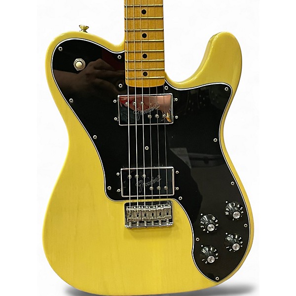 Used 2022 Fender VINTERA 70S TELE DELUXE   Vintage Blonde Solid Body Electric Guitar