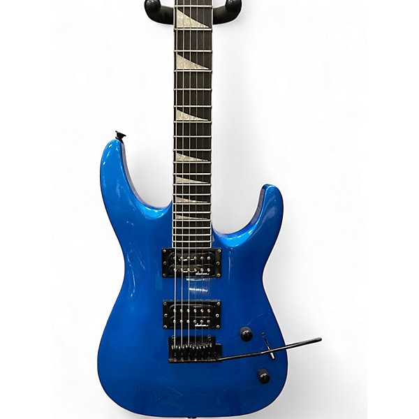 Used Jackson JS22 Dinky Blue Solid Body Electric Guitar