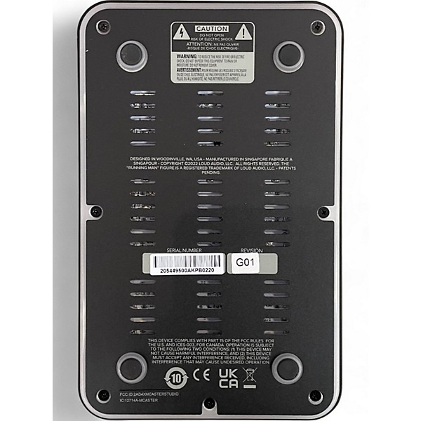 Used Mackie MCASTER STUDIO Audio Interface