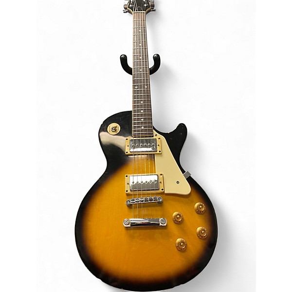 Used Jds 1980's LP STYLE 2 Tone Sunburst Solid Body Electric Guitar