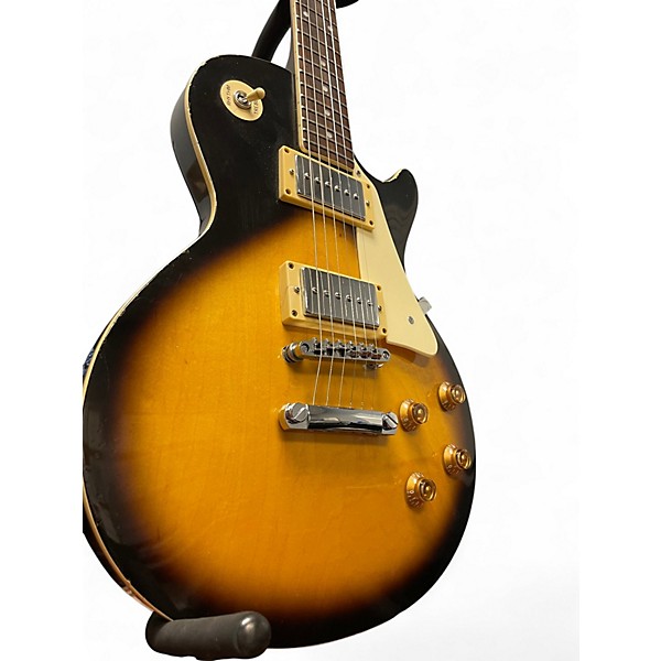 Used Jds 1980's LP STYLE 2 Tone Sunburst Solid Body Electric Guitar