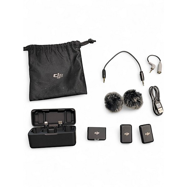 Used DJI WIRELESS MIC SYSTEM SET Lavalier Wireless System