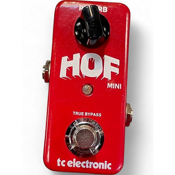 Used TC Electronic Hall Of Fame Mini Reverb Effect Pedal
