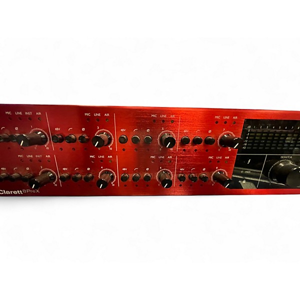 Used Focusrite Clarett 8PreX Audio Interface